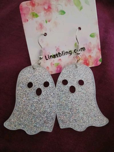 Ghost earrings