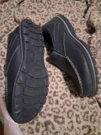 Mens fashion slide on dress shoes 13 - Thumbnail 3