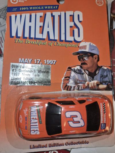 Dale Earnhardt memorabilia die cast car