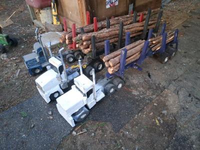 handmade wooden models