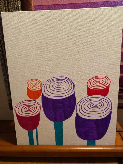 Art on canvas panel 11x14 - Thumbnail 8
