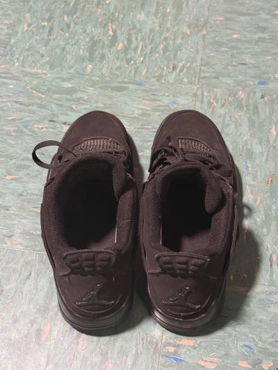 black cat 4s mens size 10 brand new - Thumbnail 2