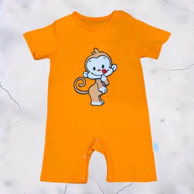 Romper with Monkey Decal