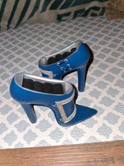Womans ring holders pair of gogo boots - Thumbnail 9