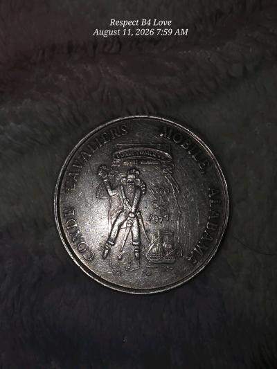 The Krewe of Conde Cavaliers Coin