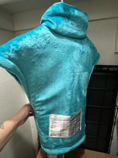 Teal Electric Heated Shoulder Neck  Back Wrap - Thumbnail 3