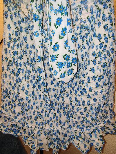 Floral print Summer Dress ties I the front - Thumbnail 4