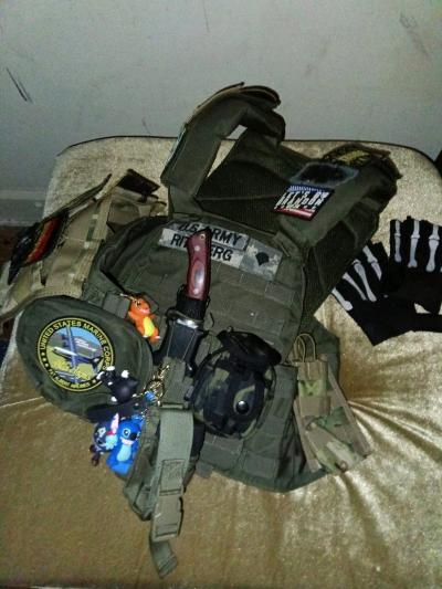 bulletproof vest with level 3 plates