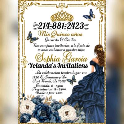 invitaciones para bodas y quinceaera - Thumbnail 8