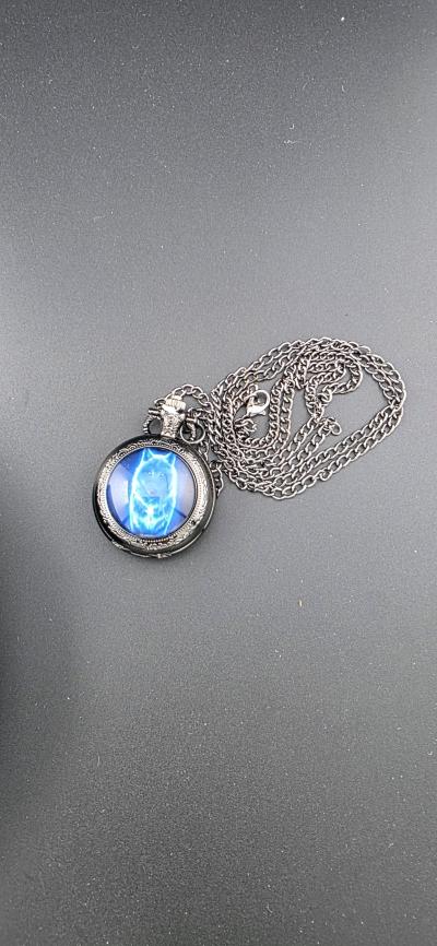 wolf pocket watch for unisex with blue shade - Thumbnail 3
