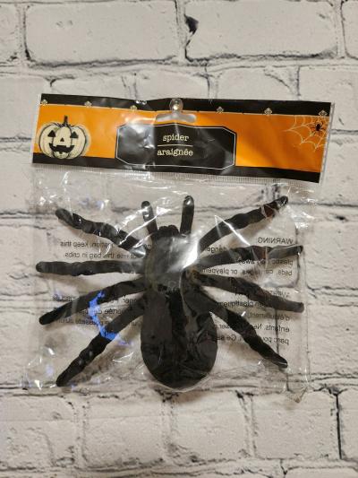 Halloween Black Spider Decoration