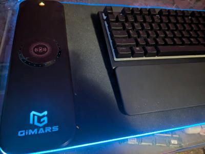 SteelSeries Apex 3 RGB Keyboard GiMars 15W Pad and Mouse - Thumbnail 6