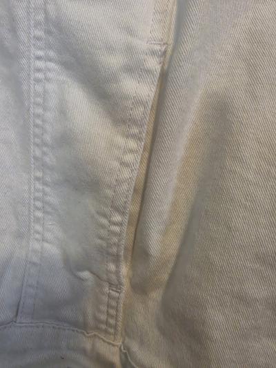 Womens 3X White Denim Jacket - Thumbnail 4