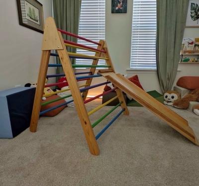 Xl wooden children climber