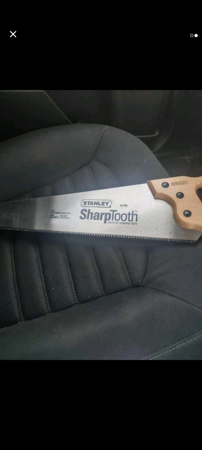Brand New Stanley Contractor Grade Sharp Tooth Saw - Thumbnail 2