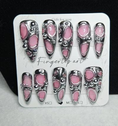 Handmade Stray Kids Do It Inspired Nails Sized Small