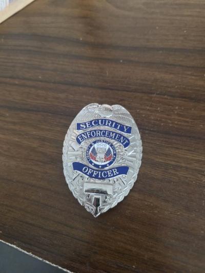 security badge Metal R1
