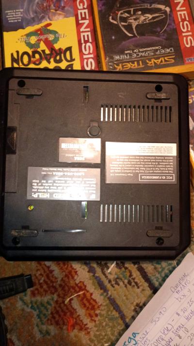 sega genius with 43 games 2 controllers