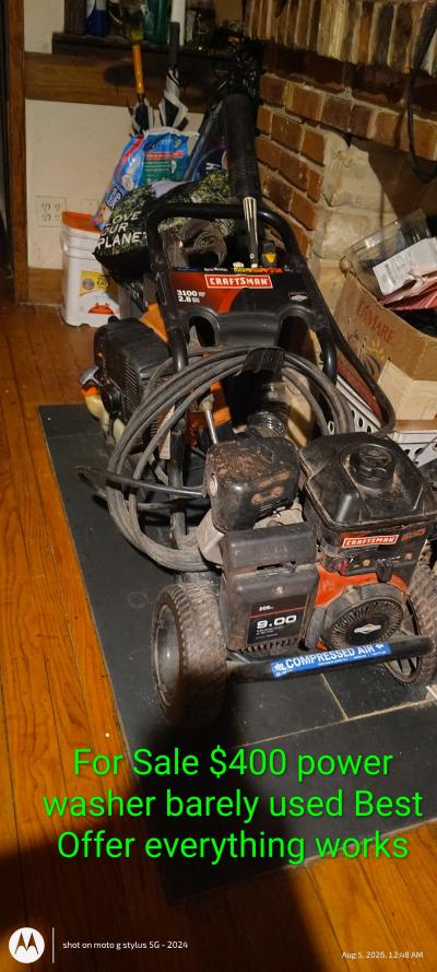 2200 Psi Craftsman Power washer