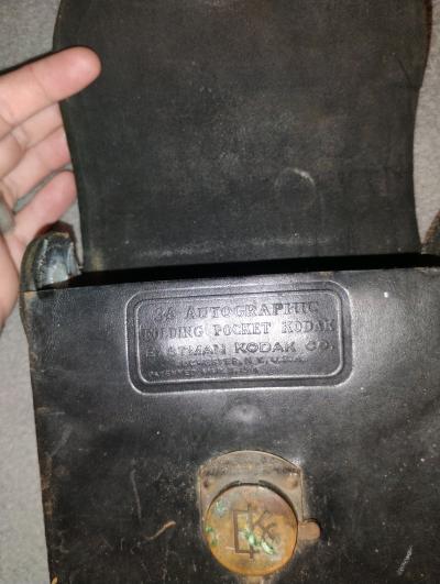Vintage Kodak No 3A Autographic Kodak Jr Folding Camera - Thumbnail 5