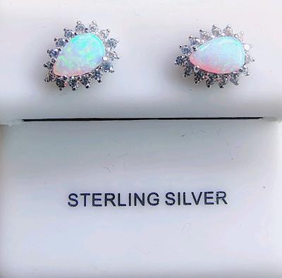 white opal earrings the BB q