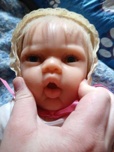 silicone baby girl