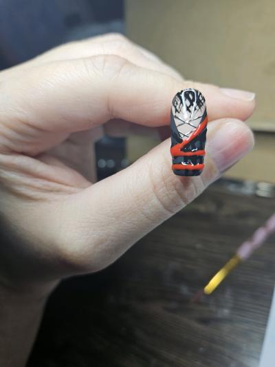 Handmade Stray Kids Venom Inspired Nails Sized Medium - Thumbnail 10