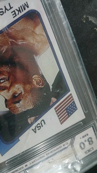 1986 Panini Supersport Mike Tyson 153  TRUE ITALIAN RC - Thumbnail 7