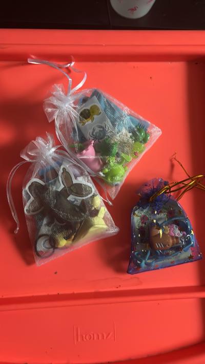 small sized trinket bags