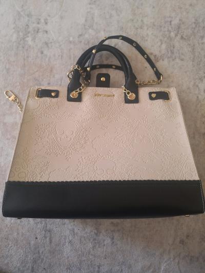 Black and White Large and Small Coin Purse