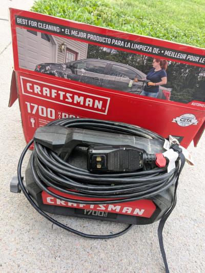 Craftsman 1700psi max