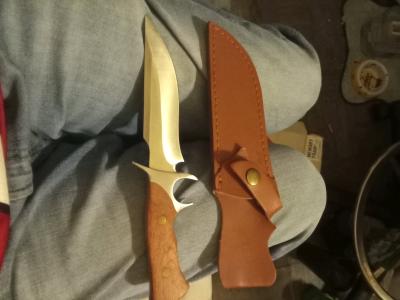 Eagle head plastic sheath 8 inch 13 inches overall combat