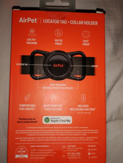 Airpet locater tag and collar holder - Thumbnail 2