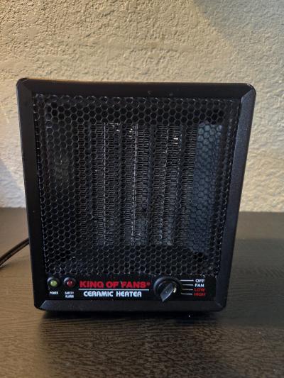 King of Fans Ceramic Heater
