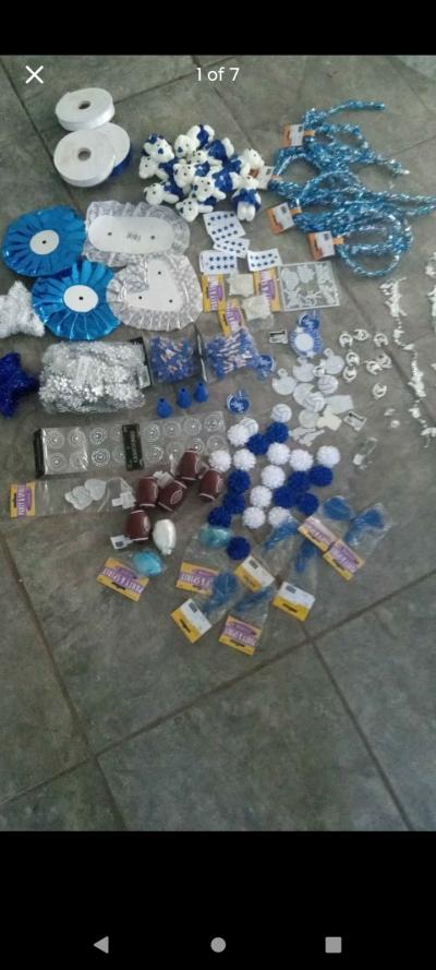 Homecoming mum supplies