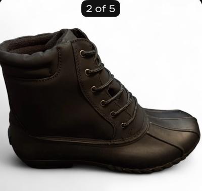 Nortiv8 Mens Insulated Duck Snow Boots Black Size 13 - Thumbnail 2