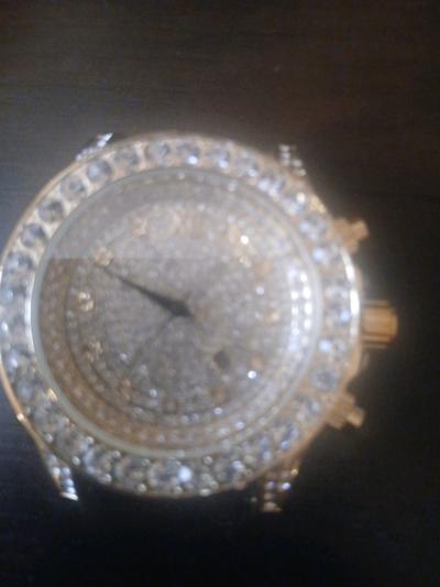 NIP Bling Master Moissanite Hip Hop Fashion WatchesNO BAND N - Thumbnail 7