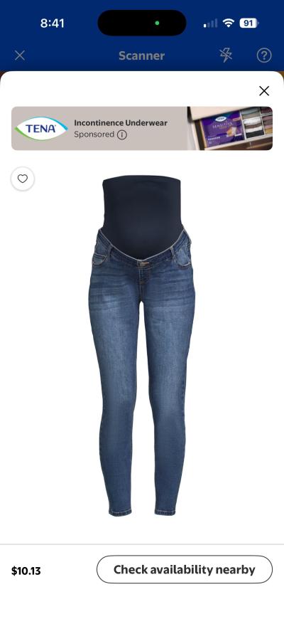 maternity  jean - Thumbnail 2