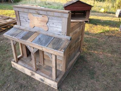 Western style dog house