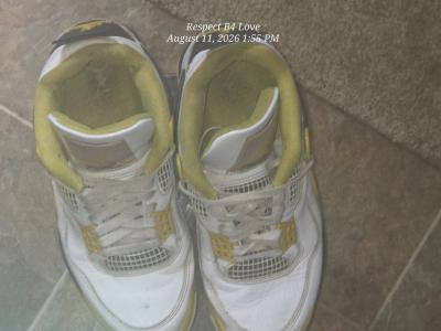 Air Jordan 4 Retro Vivid Sulfur - Thumbnail 4
