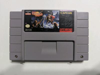 Knights of the Round Authentic SNES Game Cartridge Tested