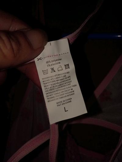 A Nice Womens New Sexy Pink Lingerie Outfit with Panties - Thumbnail 3