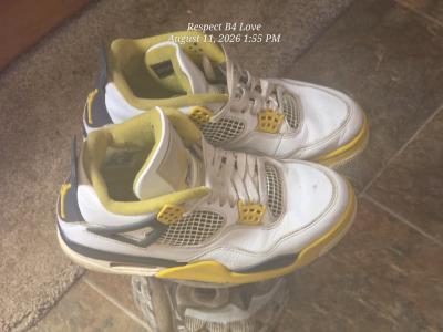 Air Jordan 4 Retro Vivid Sulfur - Thumbnail 5
