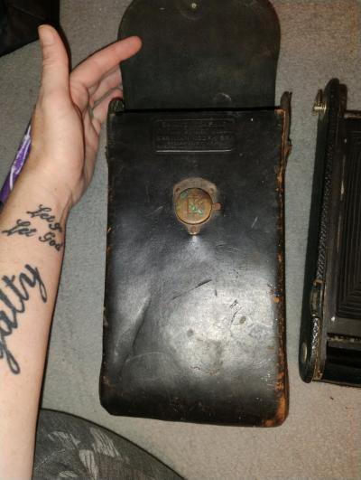 Vintage Kodak No 3A Autographic Kodak Jr Folding Camera - Thumbnail 4