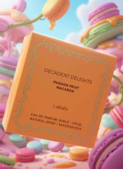 Perfume Decadent Delights Passion Fruit Macaron Lattafa 50ml
