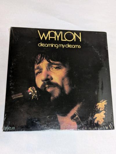 Waylon Jennings Dreaming My Dreams Vinyl LP