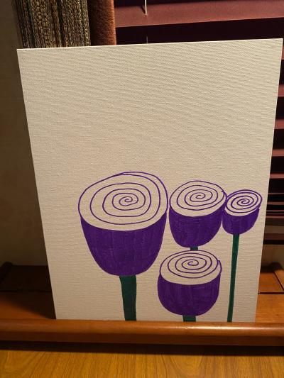 Art on canvas panel 11x14 - Thumbnail 11