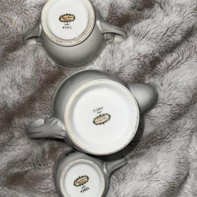 Fine China Japanese Rikisha Set - Thumbnail 5