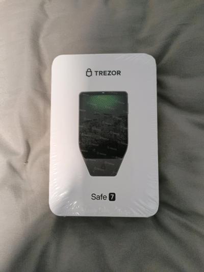 Trezor Safe 7  Crypto Hardware Wallet with Bluetooth