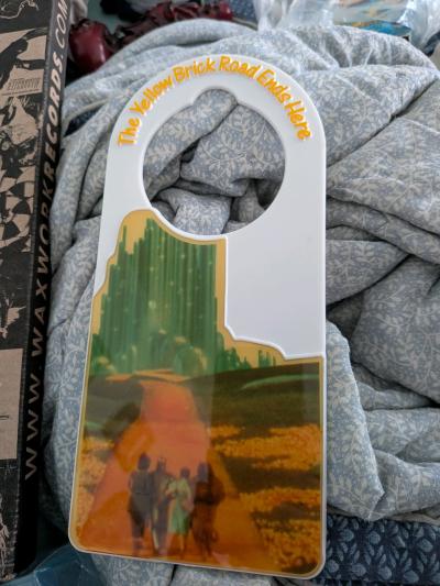 Wizard of Oz vintage doorknob hanger